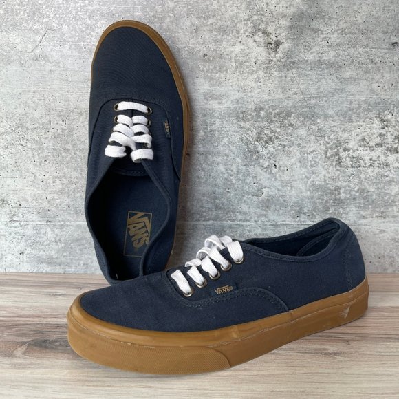 Vans Authentic Navy lace-ups - Picture 1 of 11